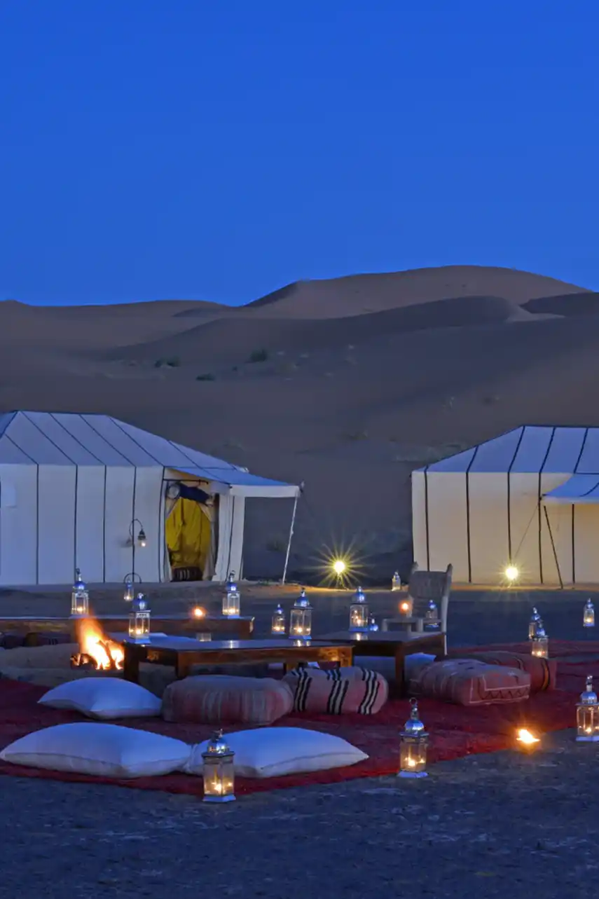 A night in the Sahara, privately